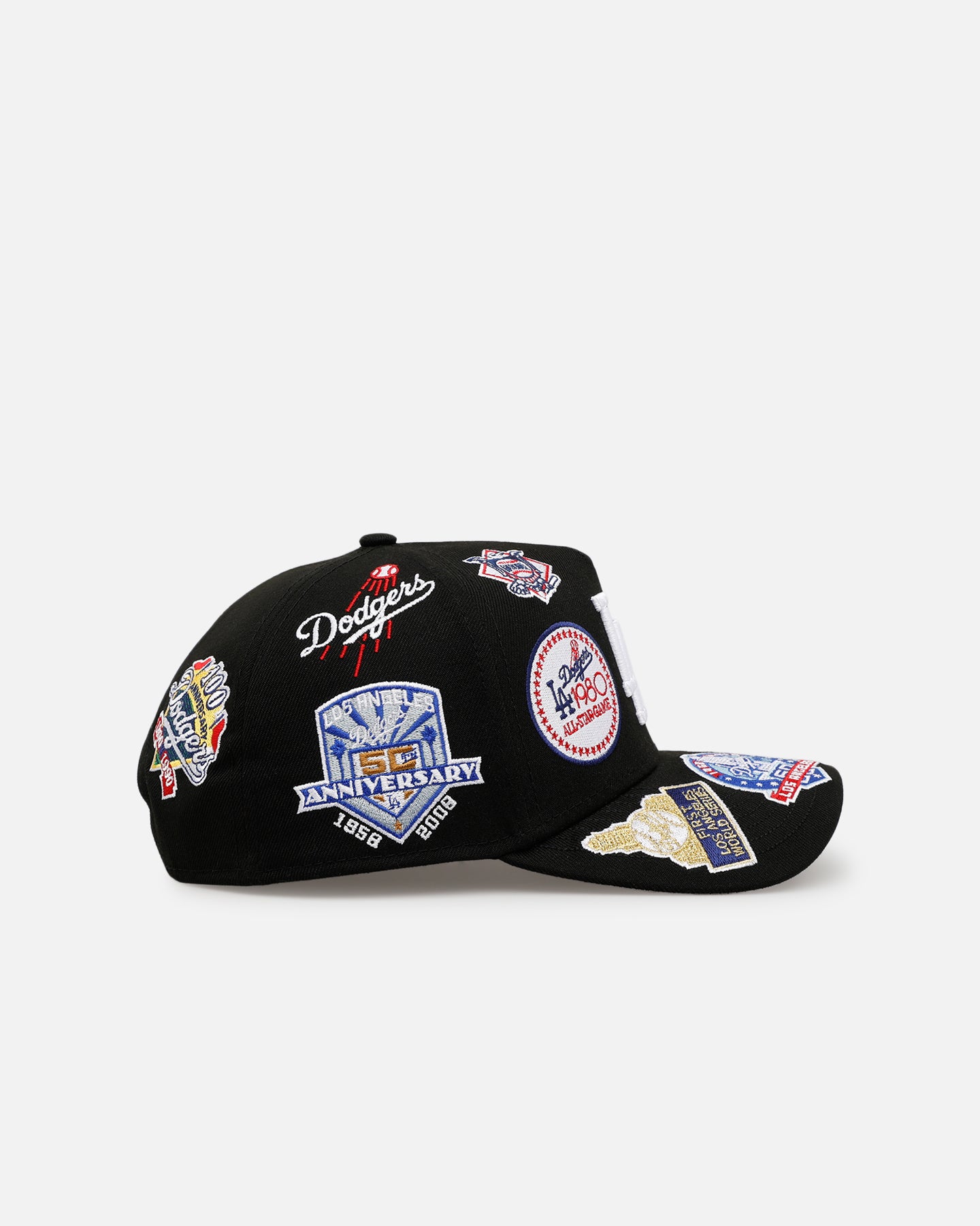 New Era Los Angeles Dodgers 'All Over Embroidery' 9FORTY A-Frame