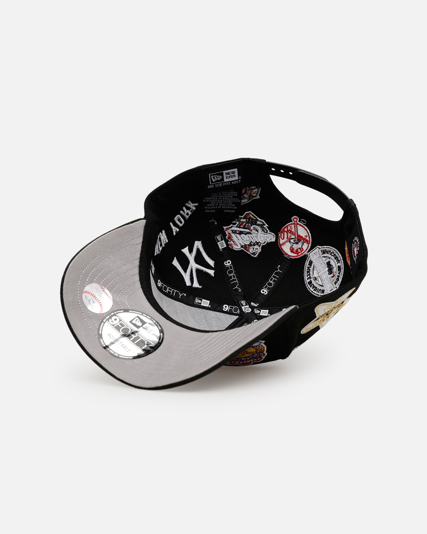 New Era New York Yankees 'All Over Embroidery' 9FORTY A-Frame