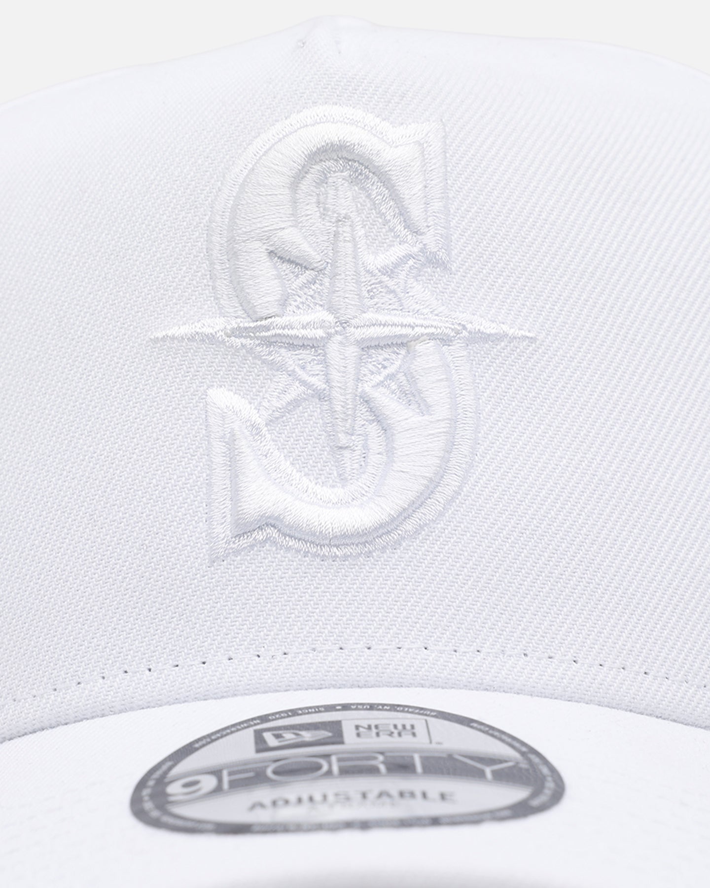 New Era Seattle Mariners 'Easy White' 9FORTY A-Frame Snapback