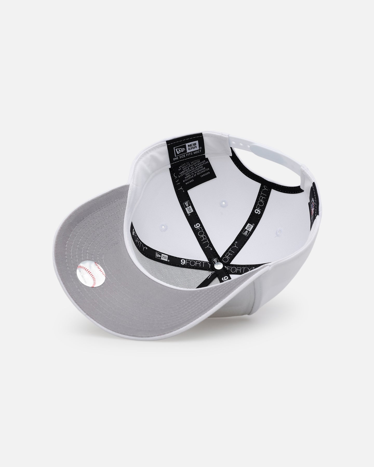 New Era Seattle Mariners 'Easy White' 9FORTY A-Frame Snapback