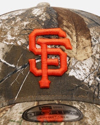 New Era San Francisco Giants 'Great Outdoors Part II' 9FORTY A-Frame Snapback Real Tree Camo