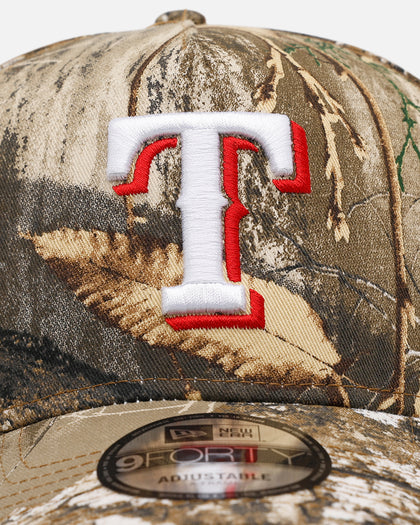 New Era Texas Rangers 'Great Outdoors Part II' 9FORTY A-Frame Snapback Real Tree Camo