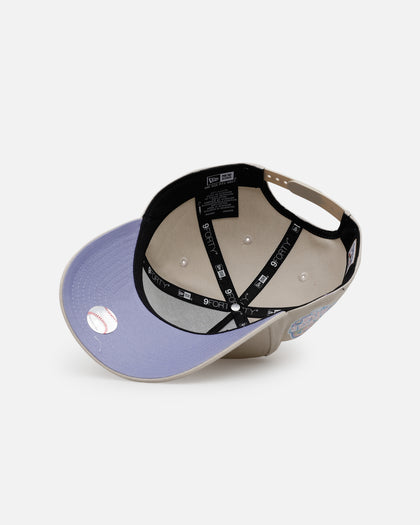 New Era New York Mets 'Pastel 2.0' 9FORTY A-Frame Snapback Stone