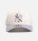 New Era New York Yankees 'Chrome Grey' 9FORTY A-Frame Snapback White/Silver