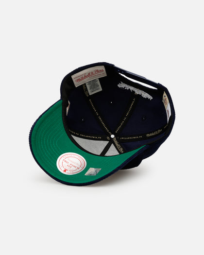 Mitchell & Ness Denver Nuggets 'Vintage Cord' Pro Pinch Snapback Navy