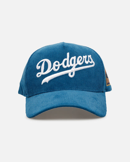 Mitchell & Ness Los Angeles Dodgers 'Vintage Cord' Pro Pinch Snapback Blue