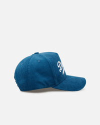 Mitchell & Ness Los Angeles Dodgers 'Vintage Cord' Pro Pinch Snapback Blue