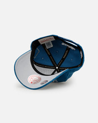 Mitchell & Ness Los Angeles Dodgers 'Vintage Cord' Pro Pinch Snapback Blue
