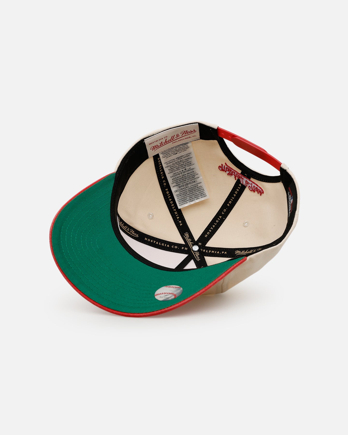 Mitchell & Ness Boston Red Sox 'Washed Cotton' Deadstock Snapback