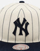 Mitchell & Ness New York Yankees 'Vintage Baseball' Vintage Fit Strapback Off White