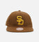 Mitchell & Ness San Diego Padres 'Vintage Baseball' Vintage Fit Strapback Brown