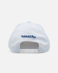 Mitchell & Ness San Diego Padres 'Seersucker' Pro Pinch Snapback Blue/White
