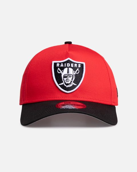 RAIDERS 9FORTY キャップ 黒/赤 New Era Las Vegas Raiders 'Two-Tone' 9FORTY A-Frame Snapback Red