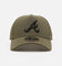 New Era Atlanta Braves 'Easy Olive' 9FORTY A-Frame Snapback Olive