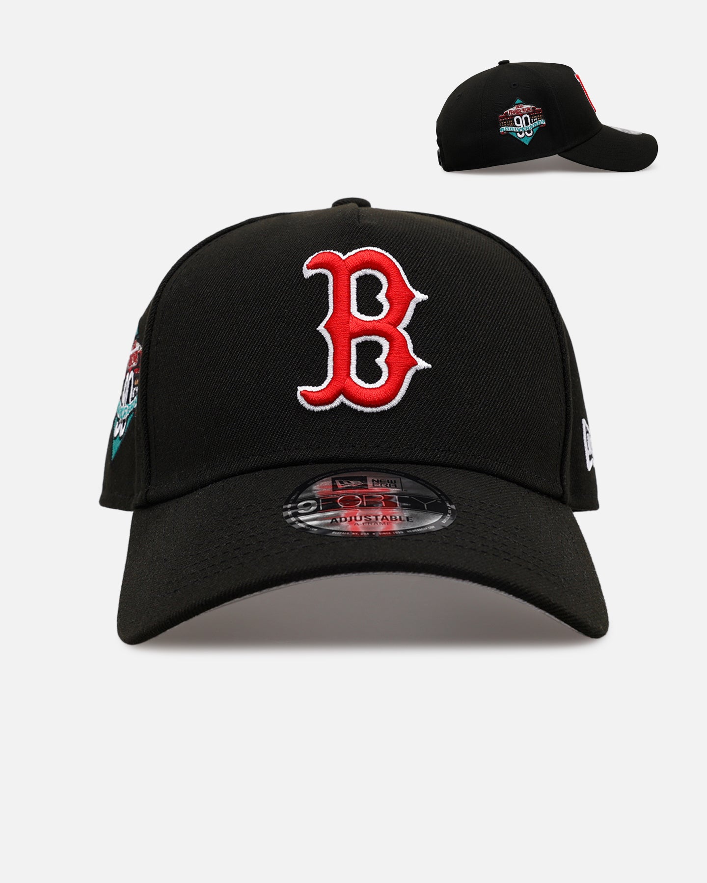 New Era Boston Red Sox 'Black And Team Color' 9FORTY A-Frame