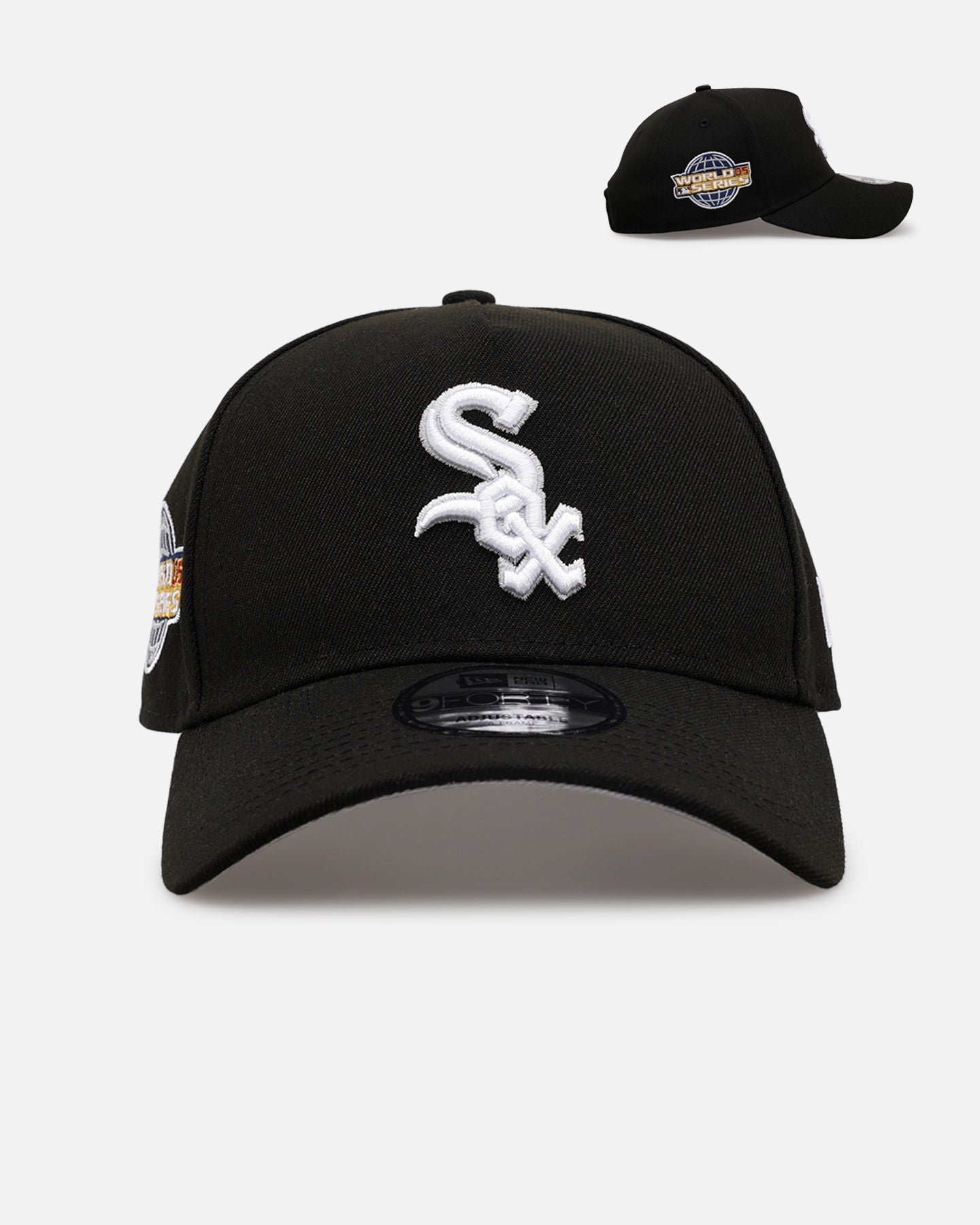 New Era Chicago White Sox 'Black And Team Color' 9FORTY A-Frame