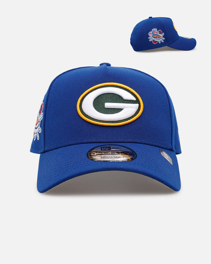 New Era Green Bay Packers '1996 NFL Draft' 9FORTY A-Frame Snapback Blue