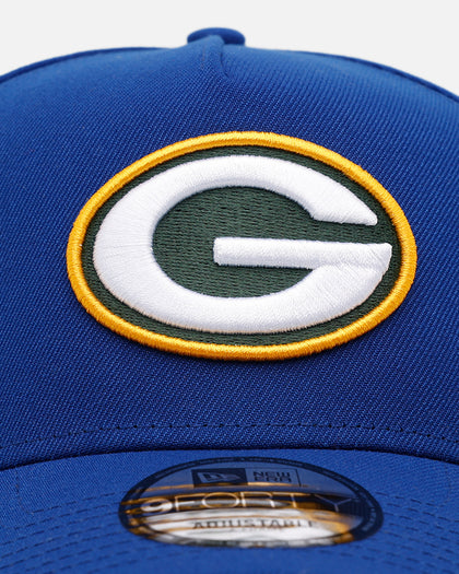 New Era Green Bay Packers '1996 NFL Draft' 9FORTY A-Frame Snapback Blue