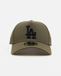 New Era Los Angeles Dodgers 'Easy Olive' 9FORTY A-Frame Snapback Olive