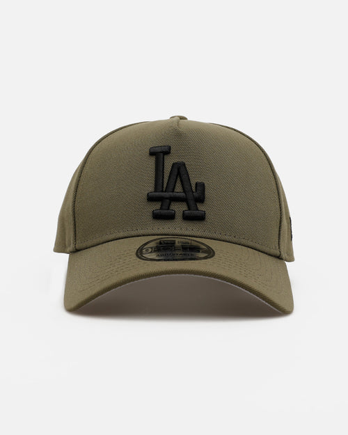New Era Los Angeles Dodgers 'Easy Olive' 9FORTY A-Frame Snapback Olive