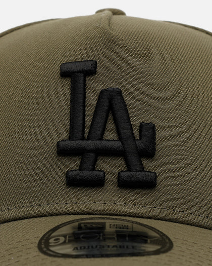 New Era Los Angeles Dodgers 'Easy Olive' 9FORTY A-Frame Snapback Olive