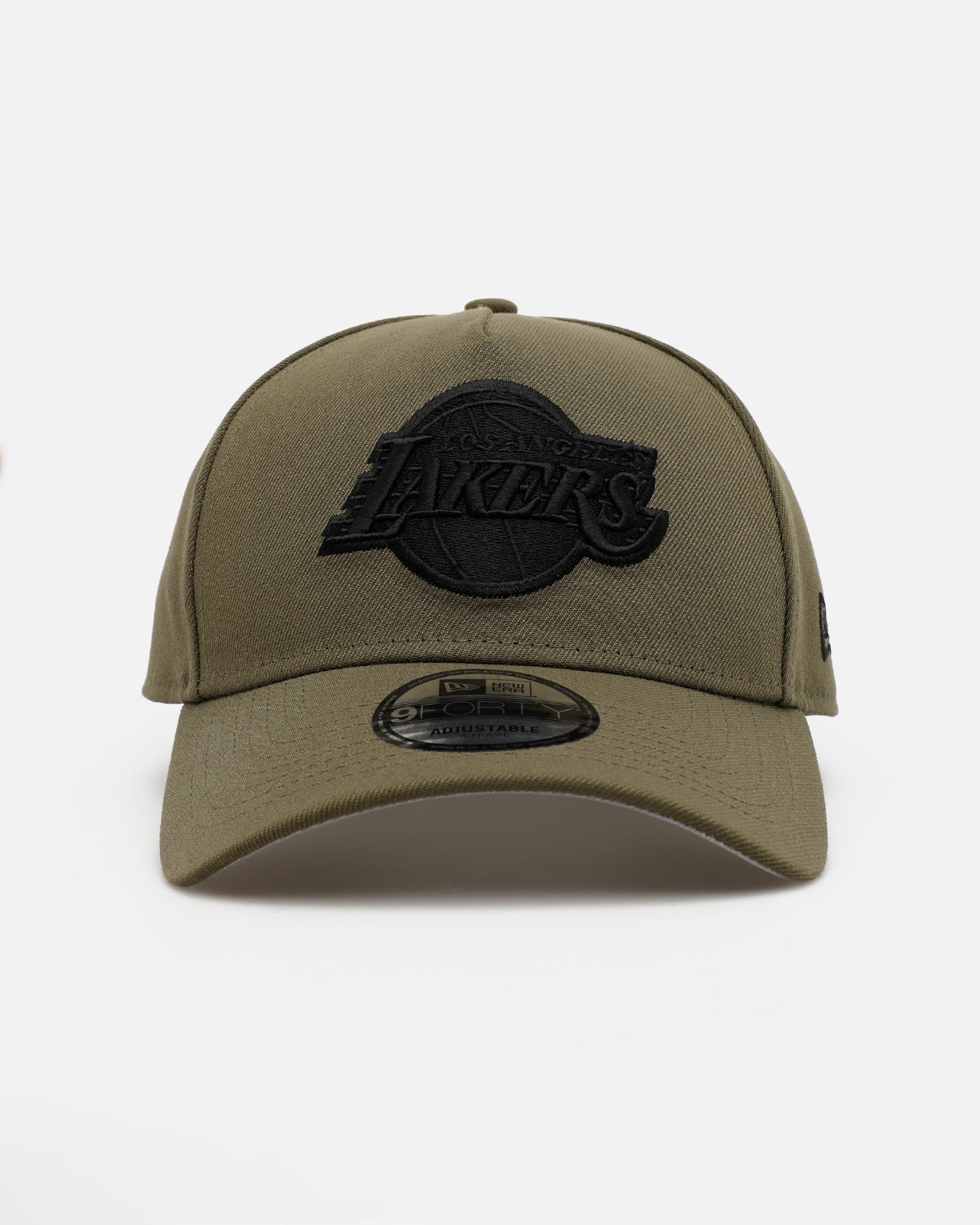 New Era Los Angeles Lakers 'Easy Olive' 9FORTY A-Frame Snapback