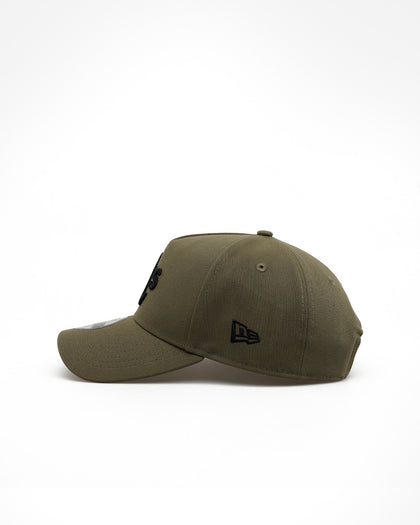 New Era Oakland Athletics 'Easy Olive' 9FORTY A-Frame Snapback Olive