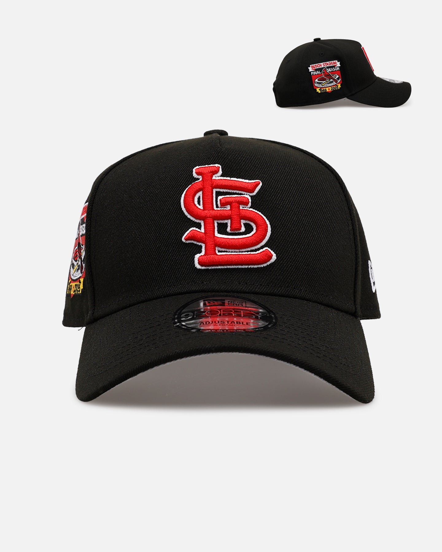 CARDINALS / ROSELAND 7インチ New Era St. Louis Cardinals 'Black And Team Color' 9FORTY A-Frame