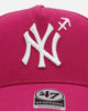 47 Brand New York Yankees 'Yankees Zodiac' Saggittarius 47 Offside Snapback Orchid