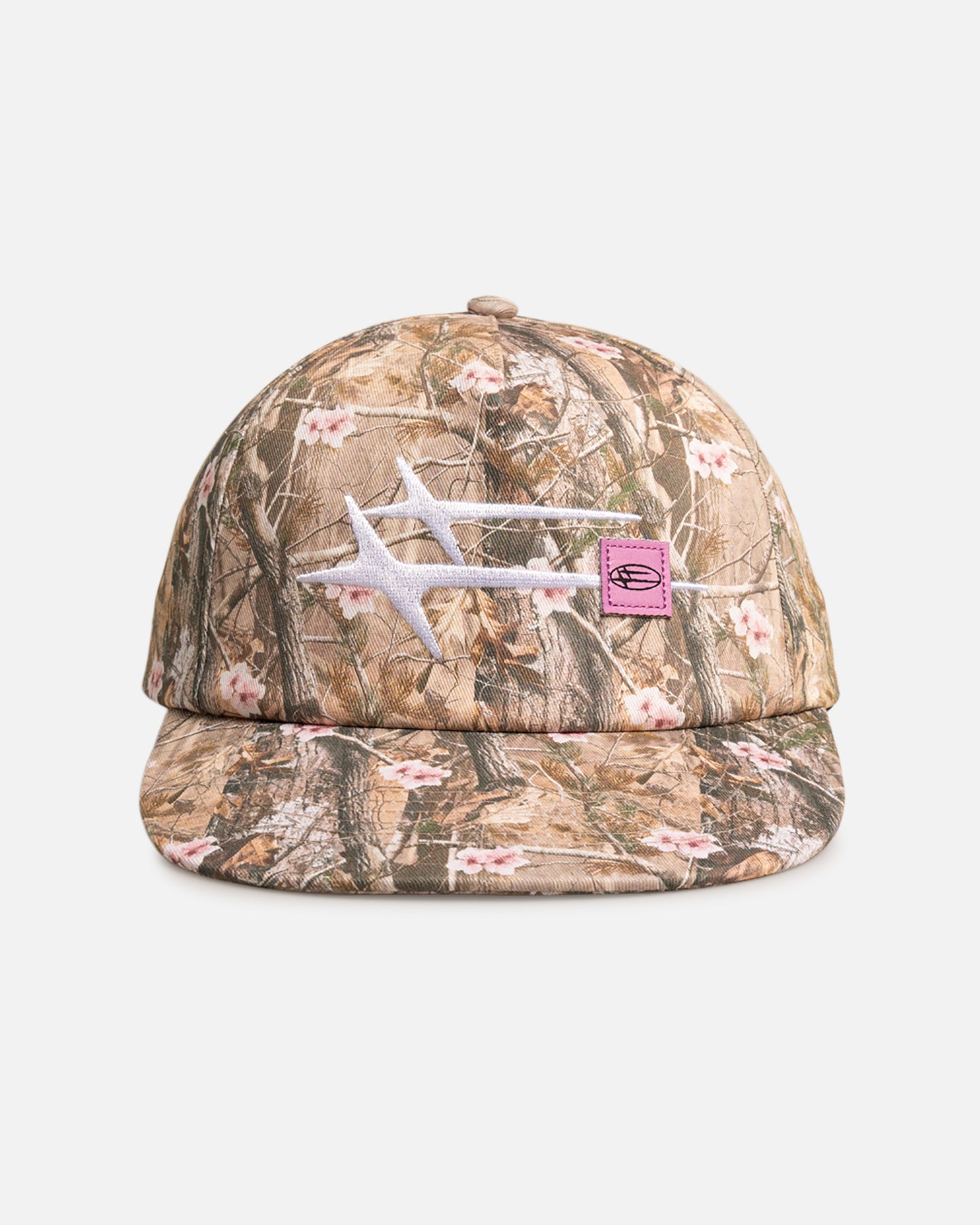 Loiter Hybrid Snapback Cap Pink Tree Camo | Culture Kings US