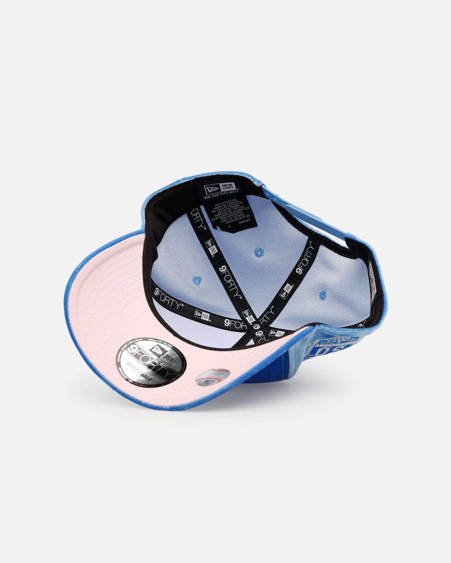 New Era Houston Astros 'Sky Velvet' 9FORTY A-Frame Snapback Sky