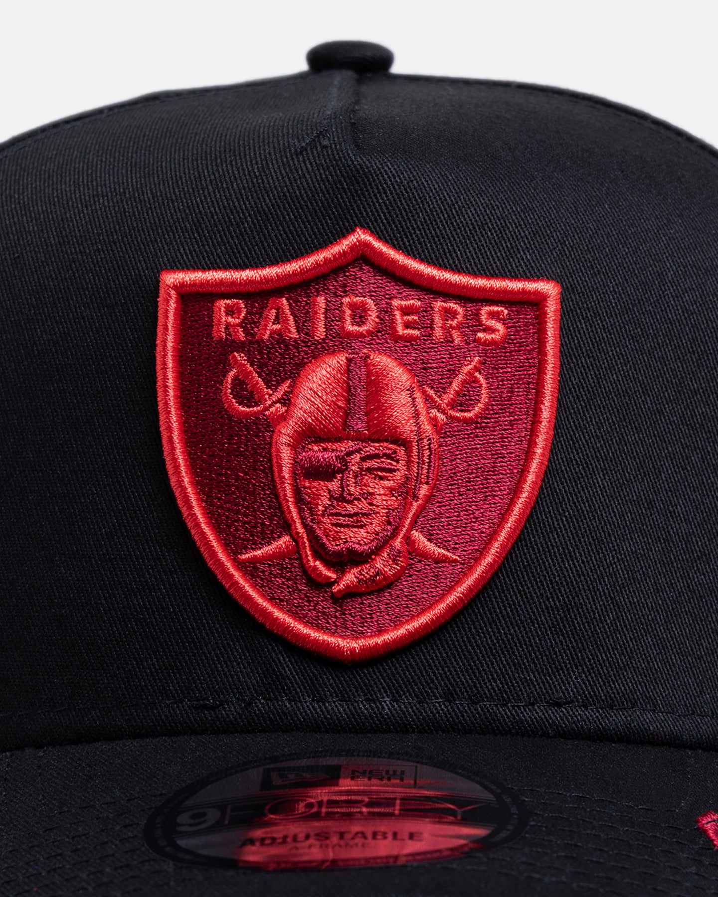 RAIDERS 9FORTY キャップ 黒/赤 New Era Las Vegas Raiders 'Certified Lover Boy' 9FORTY A-Frame