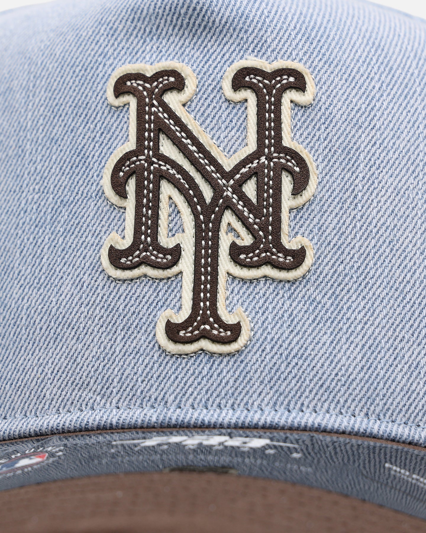 Pro Standard New York Mets 'Denim Suede' Pro Pinch Strapback Denim