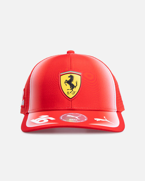Puma X Scuderia Ferrari HP Replica Leclerc Snapback Baseball Cap Red