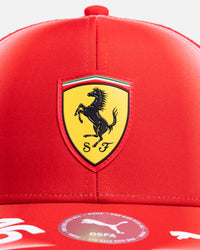Puma X Scuderia Ferrari HP Replica Leclerc Snapback Baseball Cap Red