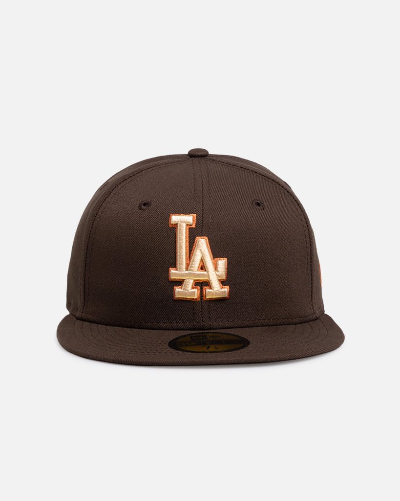 帽子木型　中古木型　58cm パールライン　トーク型　(no.86) New Era Los Angeles Dodgers 'Walnut' 59FIFTY Fitted Dark Brown