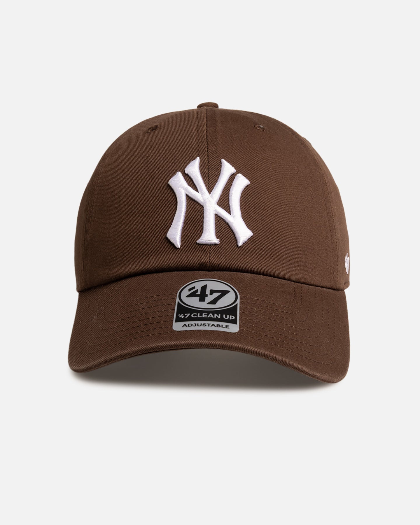 47 Brand New York Yankees 'Washed Brown' 47 Clean Up Strapback