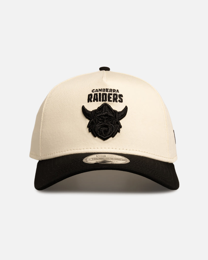 New Era Canberra Raiders 'Chrome Black' 9FORTY A-Frame Snapback