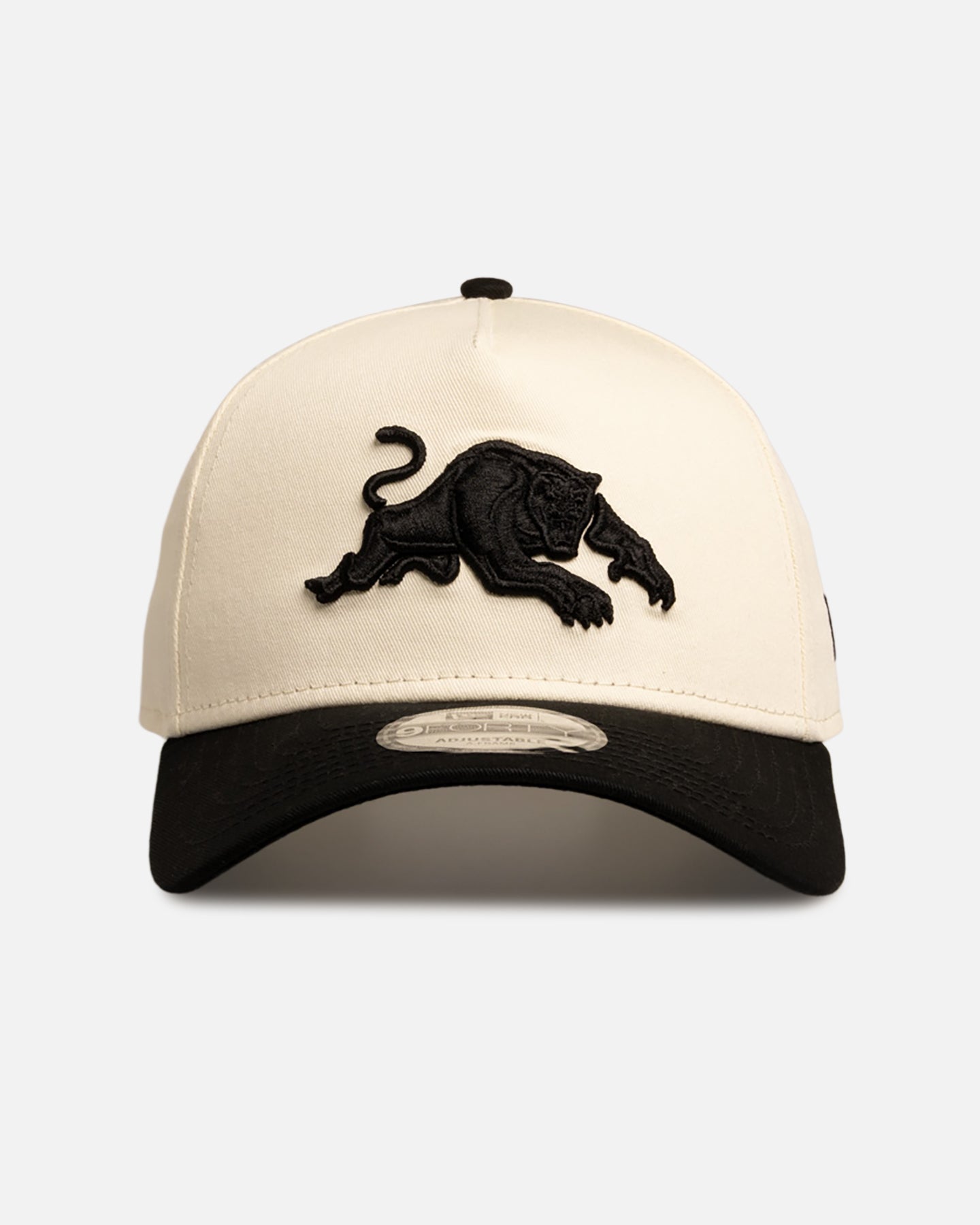 New Era Penrith Panthers 'Chrome Black' 9FORTY A-Frame Snapback