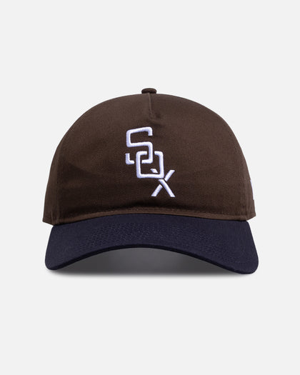 New Era Chicago White Sox 'Walnut Navy' 9FORTY A-Frame Snapback Brown/Blue