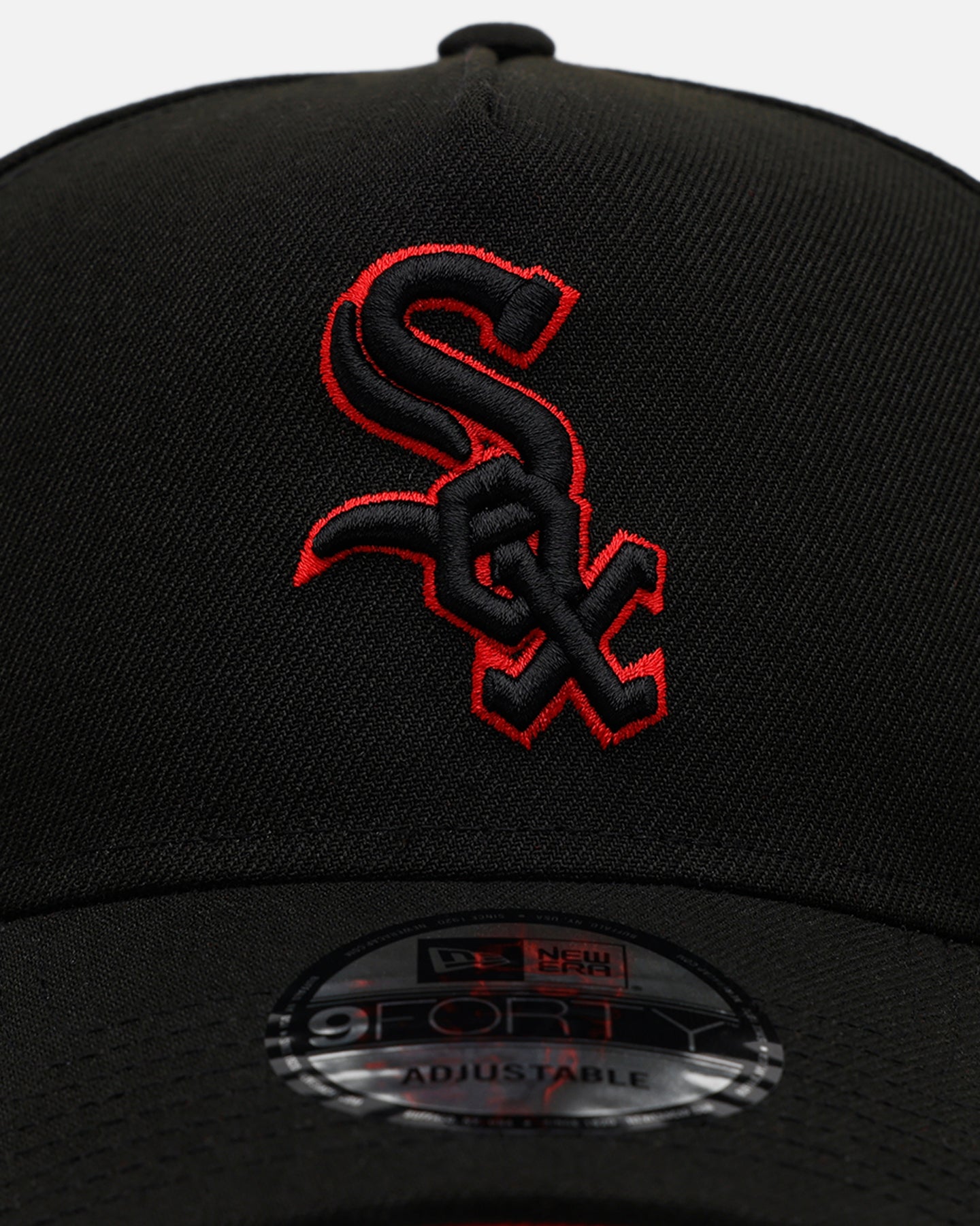New Era Chicago White Sox 'Easy Black And Scarlet' 9FORTY A-Frame