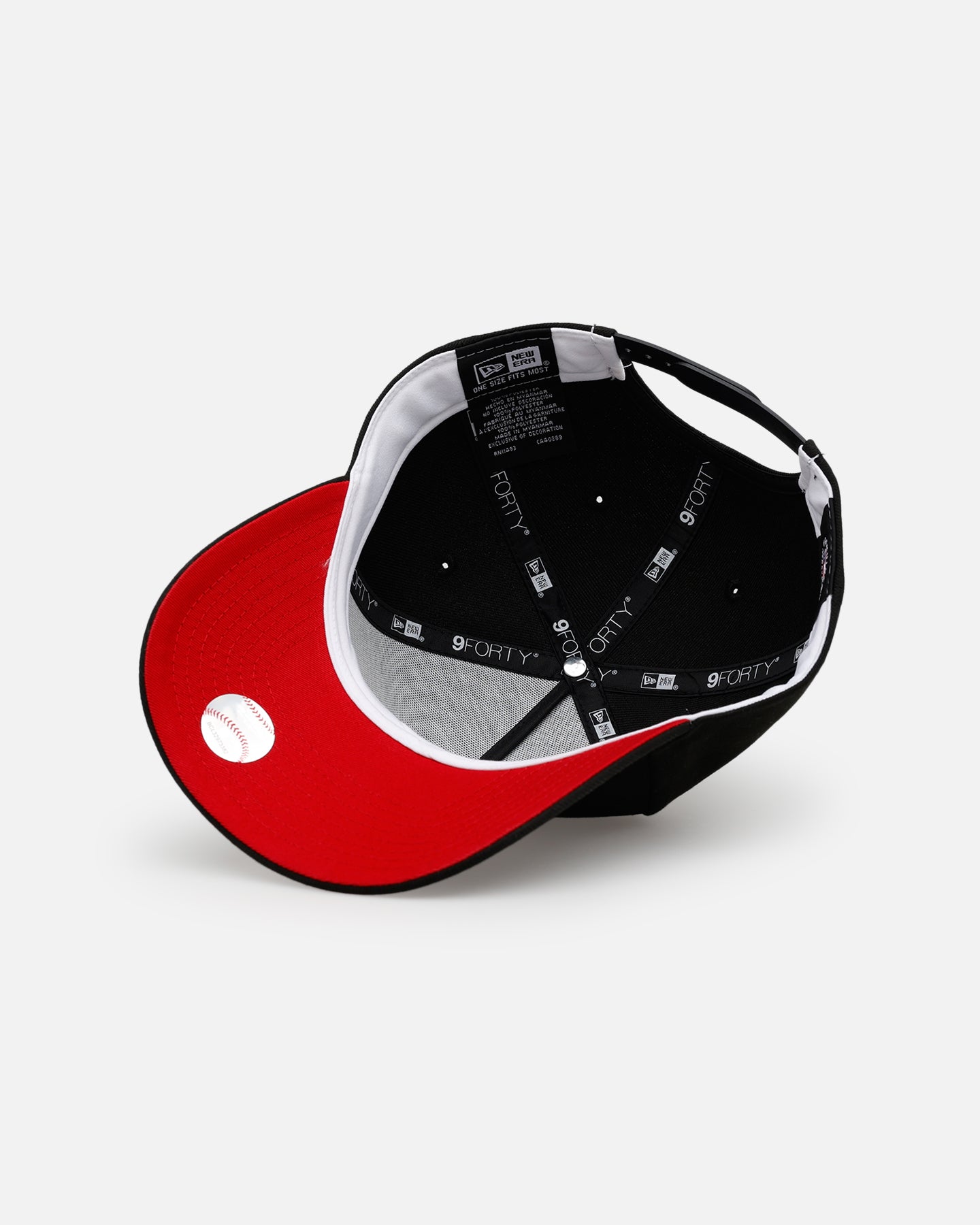 New Era Chicago White Sox 'Easy Black And Scarlet' 9FORTY A-Frame