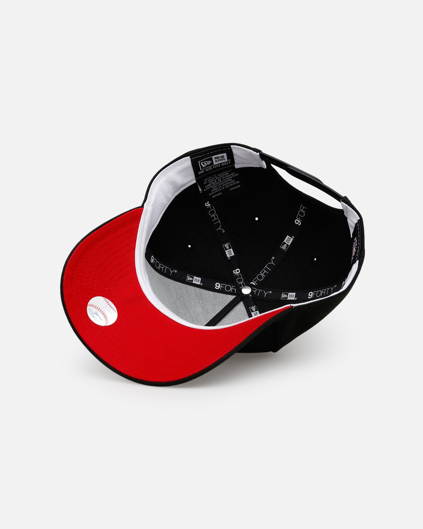 New Era Cincinnati Reds 'Easy Black And Scarlet' 9FORTY A-Frame