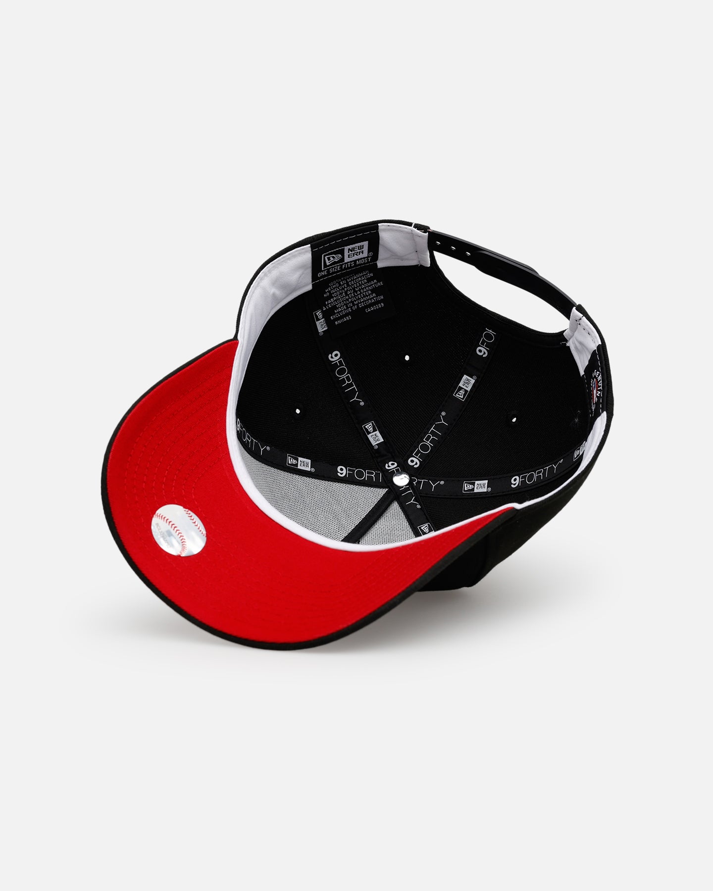 New Era Los Angeles Dodgers 'Easy Black And Scarlet' 9FORTY A