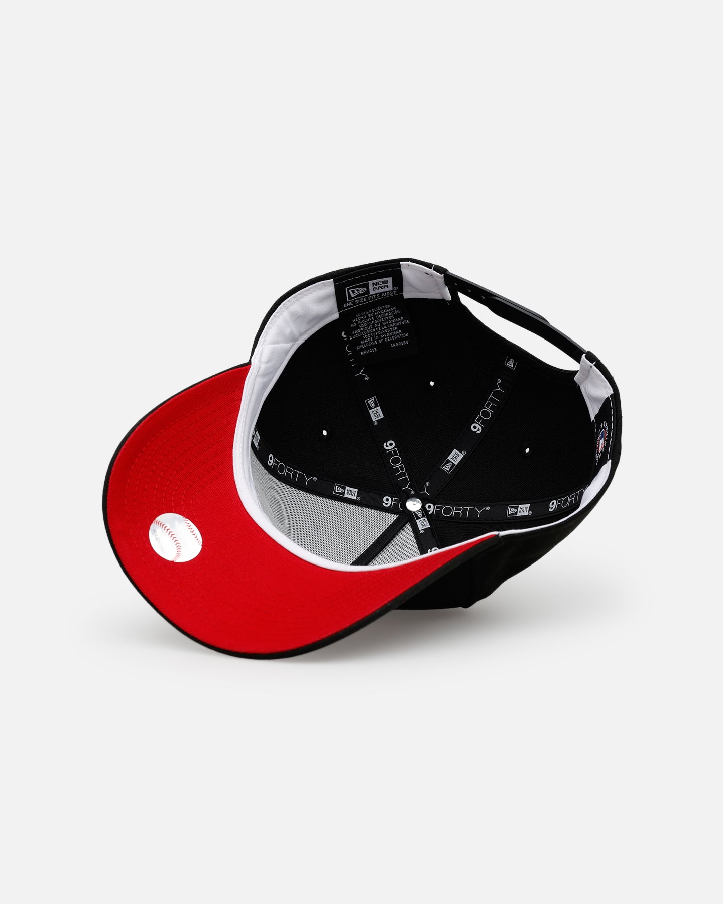 New Era Los Angeles Dodgers 'Easy Black And Scarlet' 9FORTY A