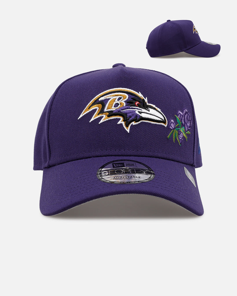 New Era Baltimore Ravens 'Purple Rose' 9FORTY A-Frame Snapback