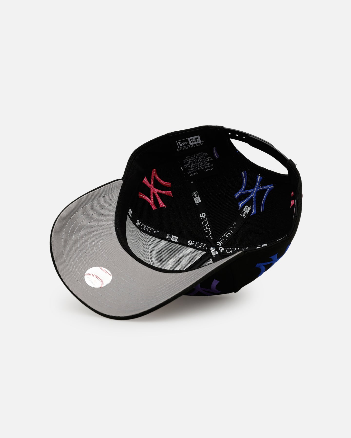 New Era New York Yankees 'Dancing Logos' 9FORTY A-Frame Snapback