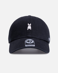 47 Brand French Bulldog 'Dog Collection' 47 Clean Up Strapback Black