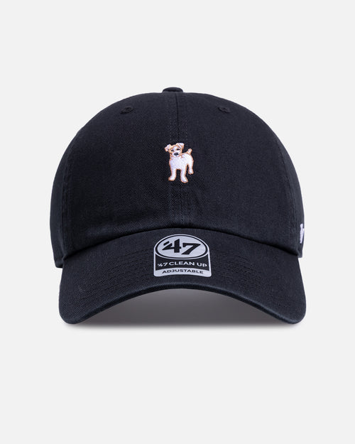 47 Brand Jack Russell Terrier 'Dog Collection' 47 Clean Up Strapback Black