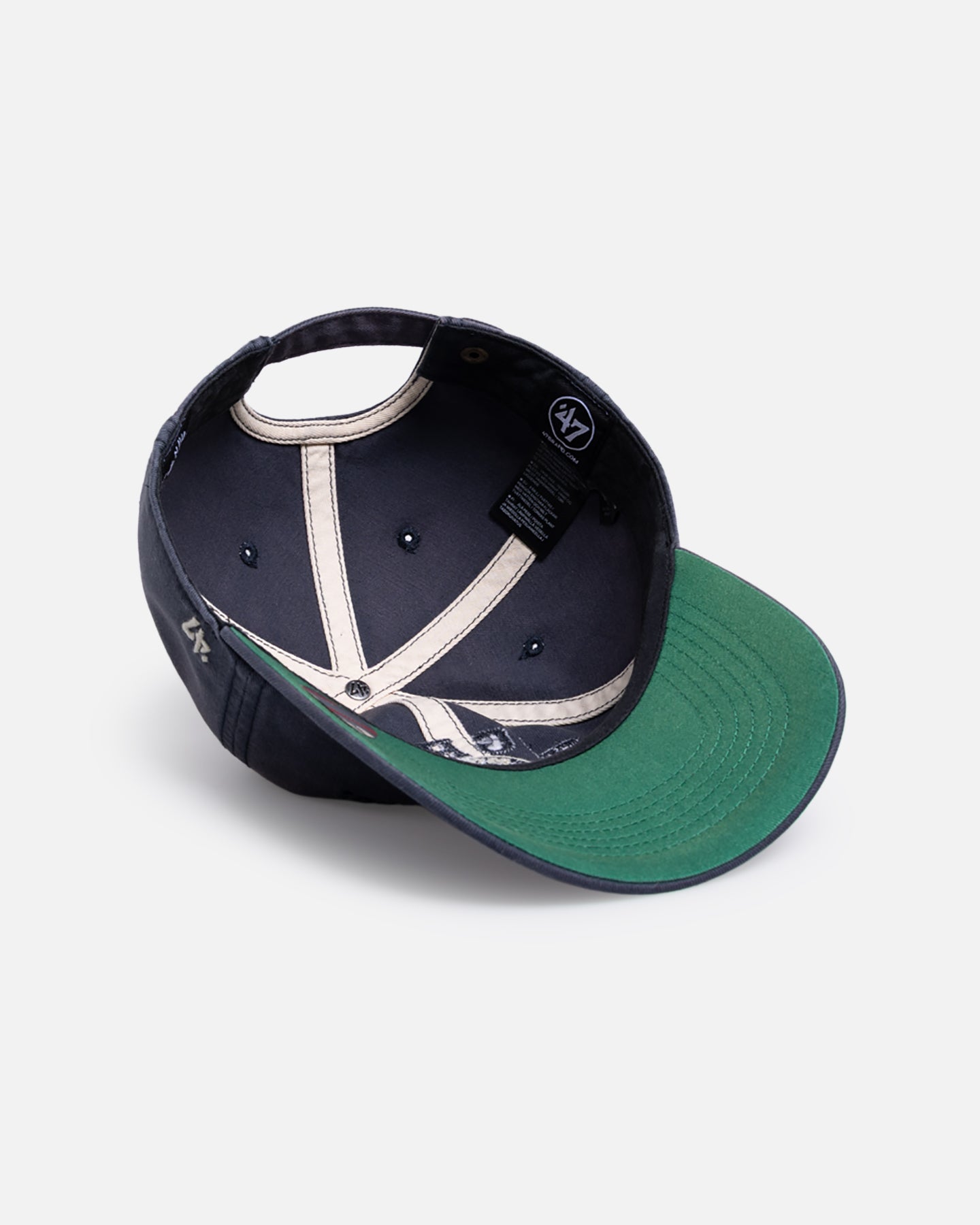 ペトロールズ ネイビー キャップ 47 Brand Los Angeles Dodgers 'Dusted' 47 Clean Up Strapback